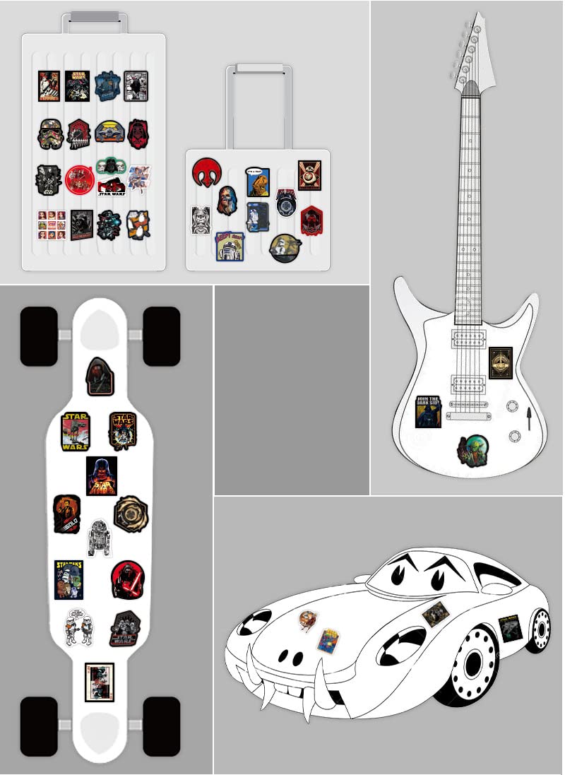 Amazon.co.jp: スターウォーズステッカーセット 100枚入り